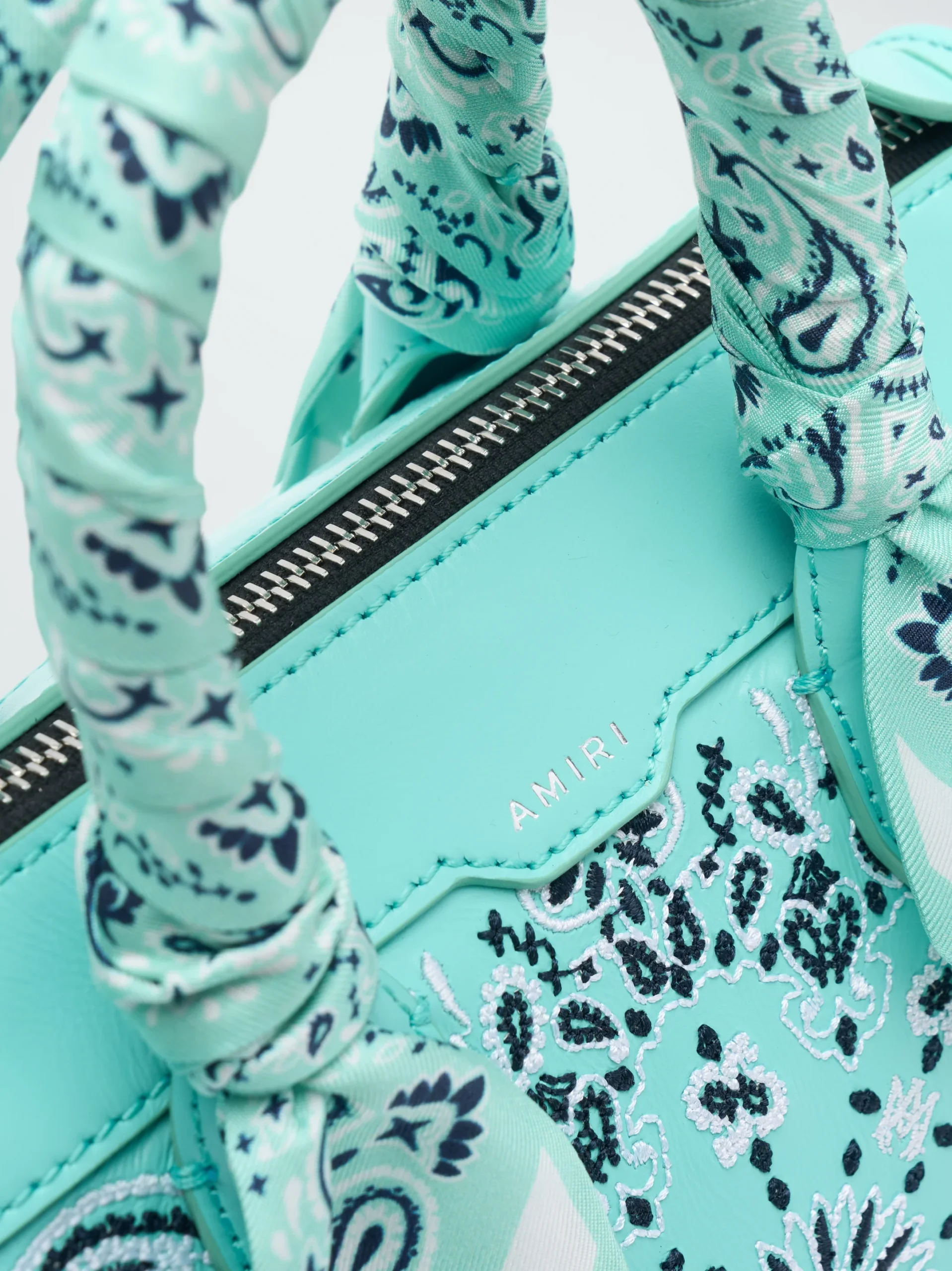 MICRO TRIANGLE BAG BLUE