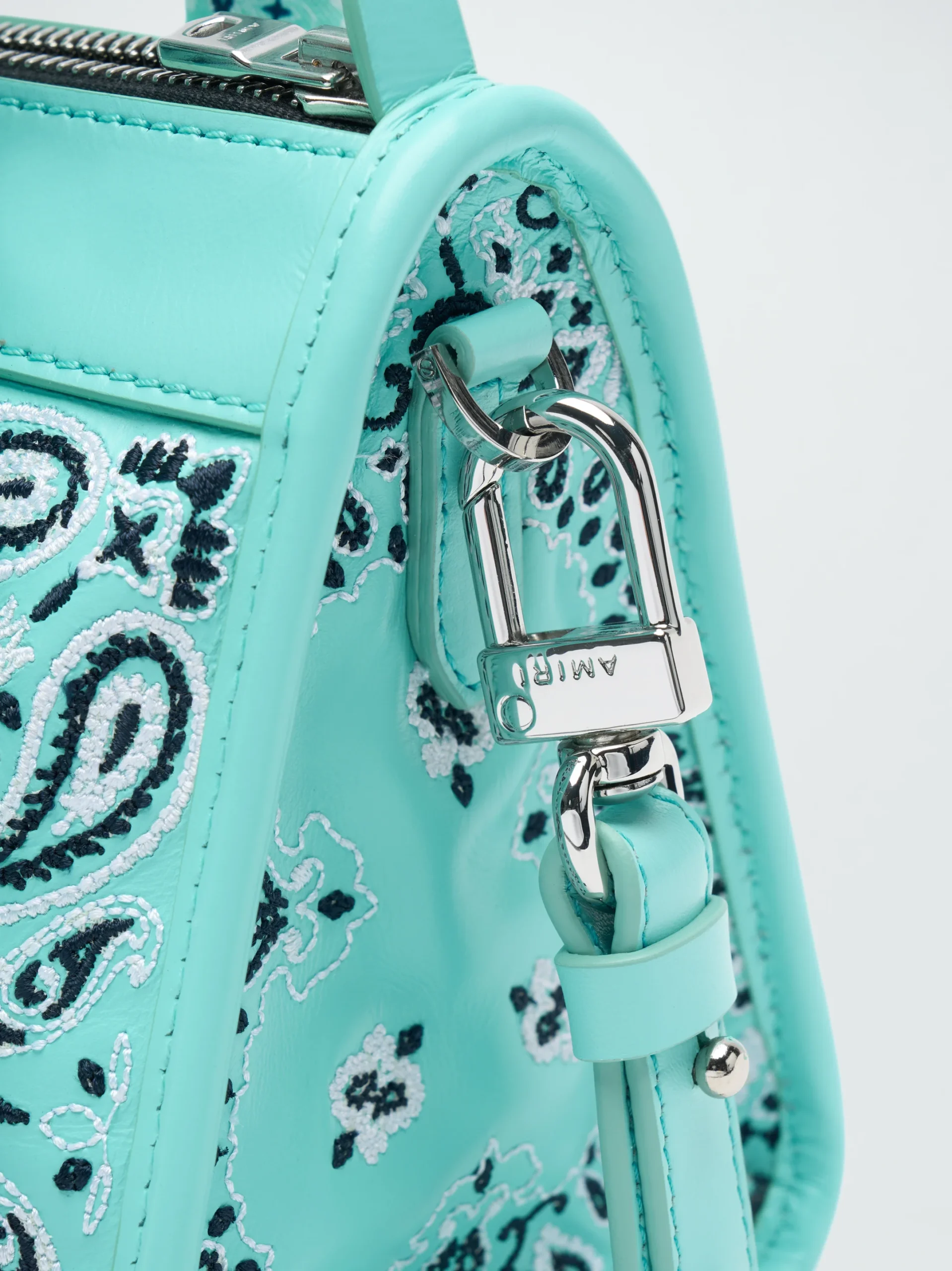 MICRO TRIANGLE BAG BLUE
