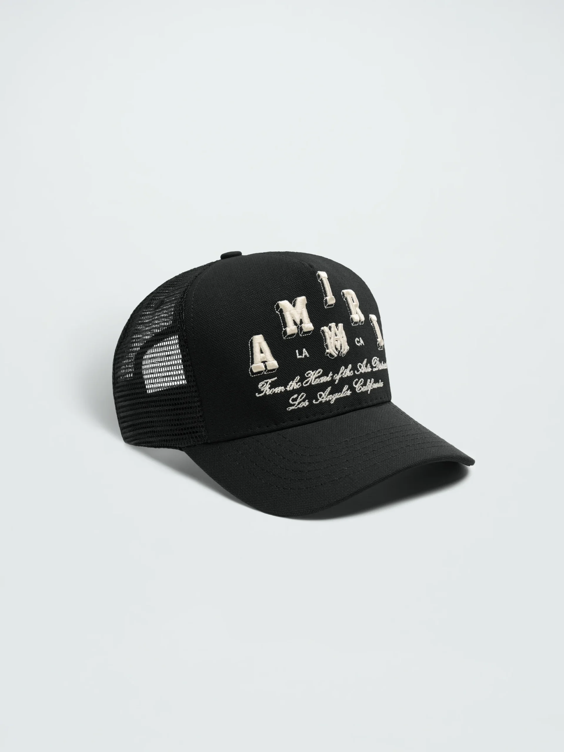AMIRI VARSITY TRUCKER HAT
