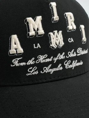 AMIRI VARSITY TRUCKER HAT