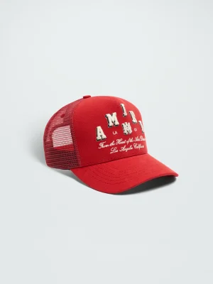 AMIRI VARSITY TRUCKER HAT