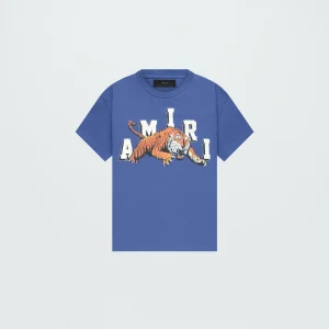 VINTAGE TIGER TEE blue