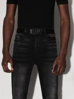 NAPPA AMIRI 4CM BELT BLACK