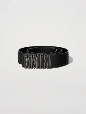 NAPPA AMIRI 4CM BELT BLACK