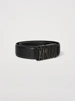 NAPPA AMIRI 4CM BELT BLACK - Image 2