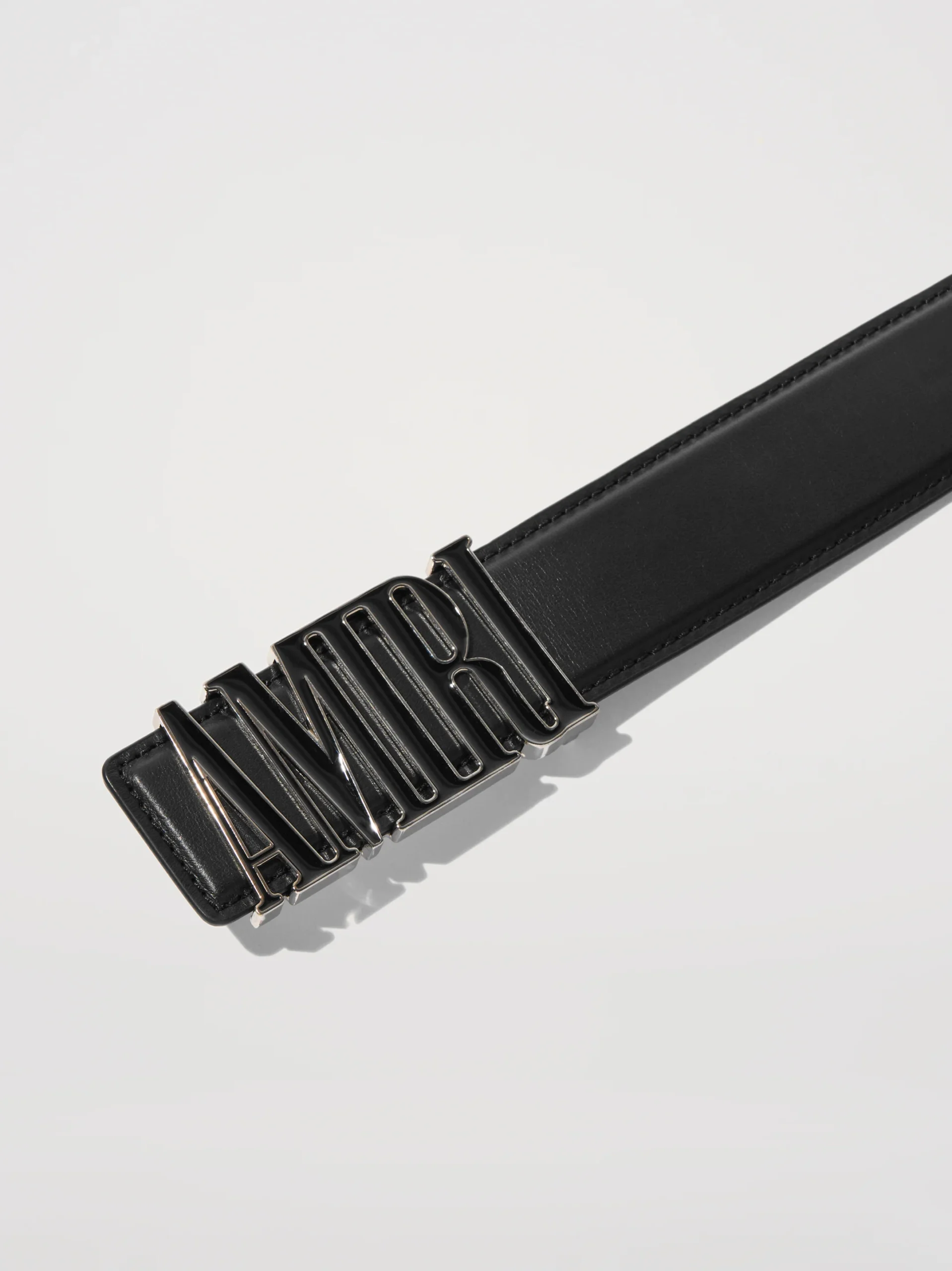 NAPPA AMIRI 4CM BELT BLACK