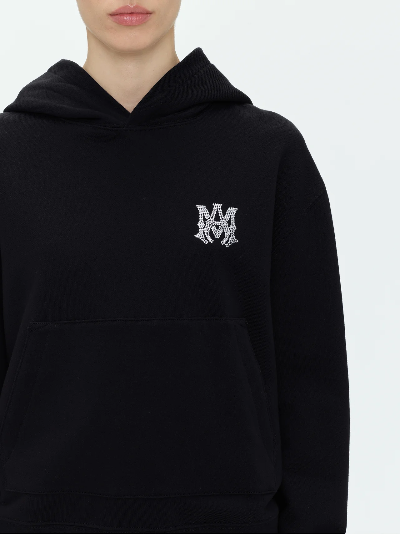 CRYSTAL EMBELLISHED MA HOODIE