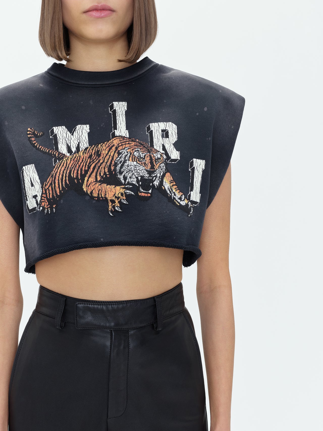 CROPPED TIGER TEE