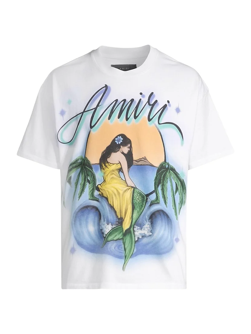 Mermaid Logo Oversized T-Shirt