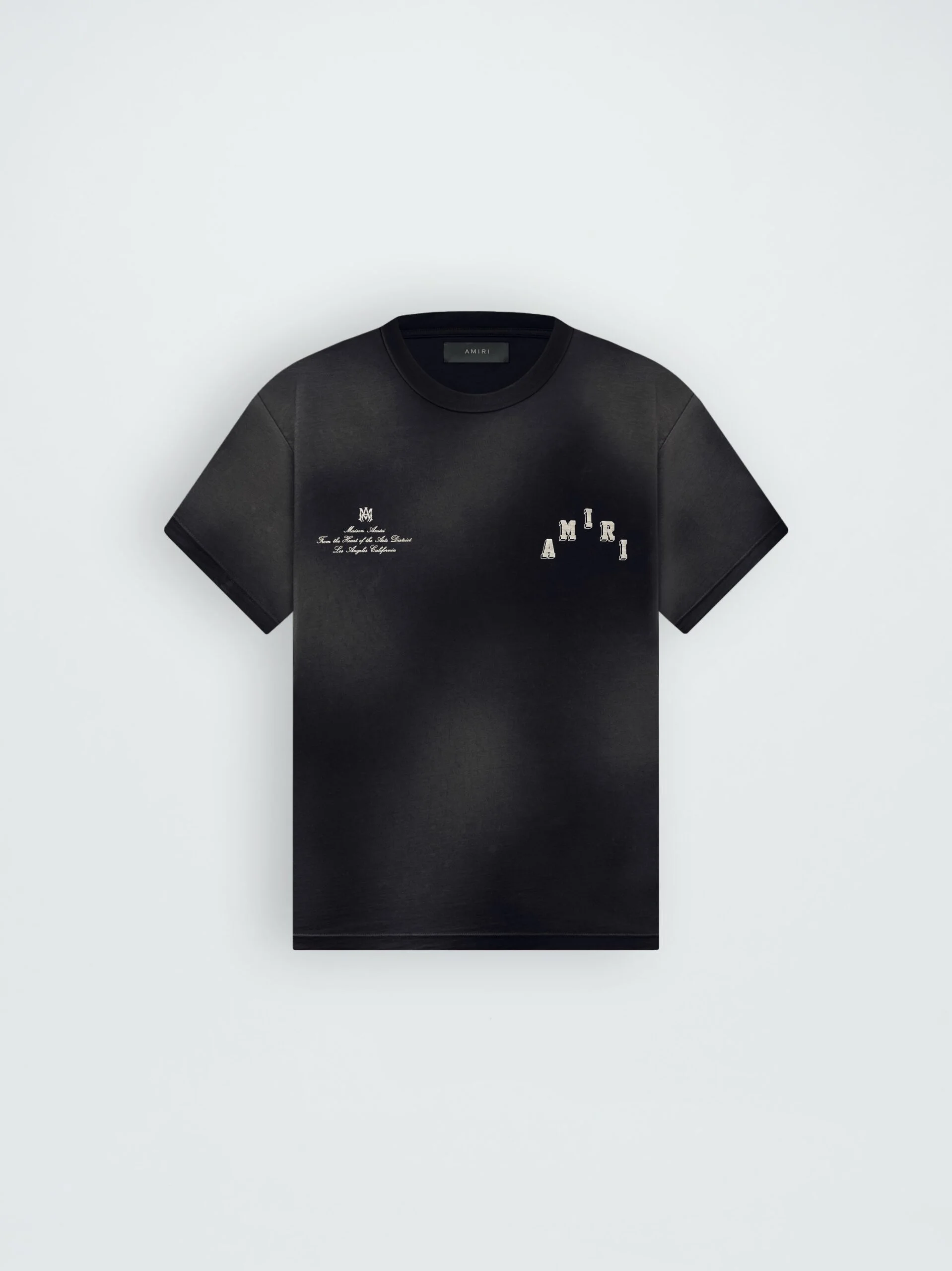 VINTAGE COLLEGIATE TEE – BLACK