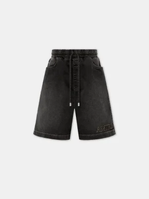 amiri-3d-5-pocket-short-vintage-black