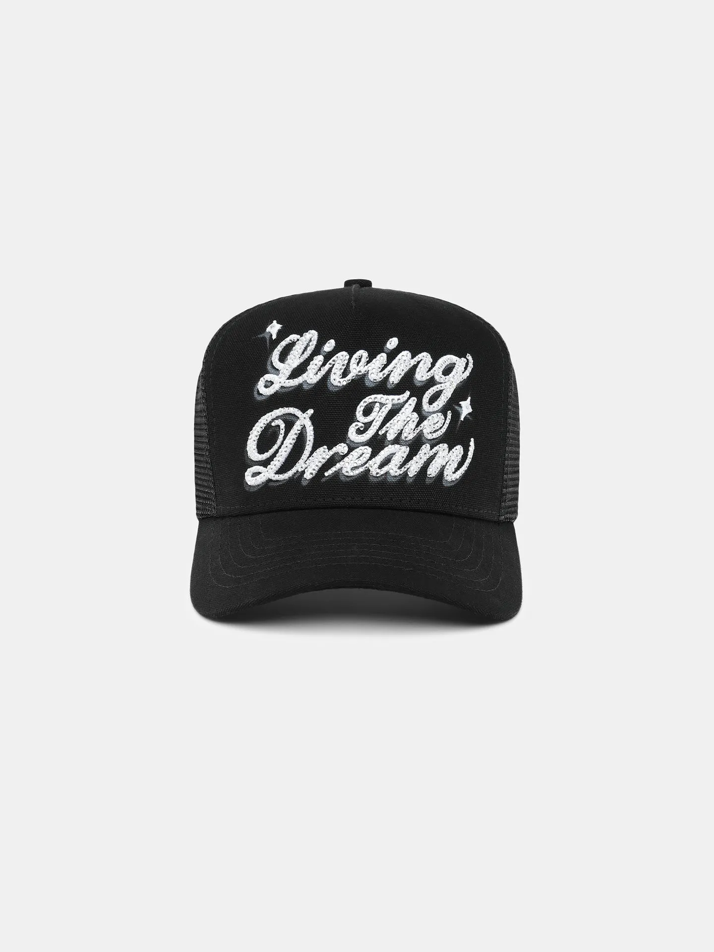 AMIRI CRYSTAL DREAM TRUCKER HAT