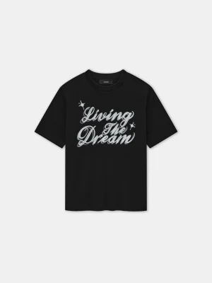 crystal-living-the-dream-tee-black