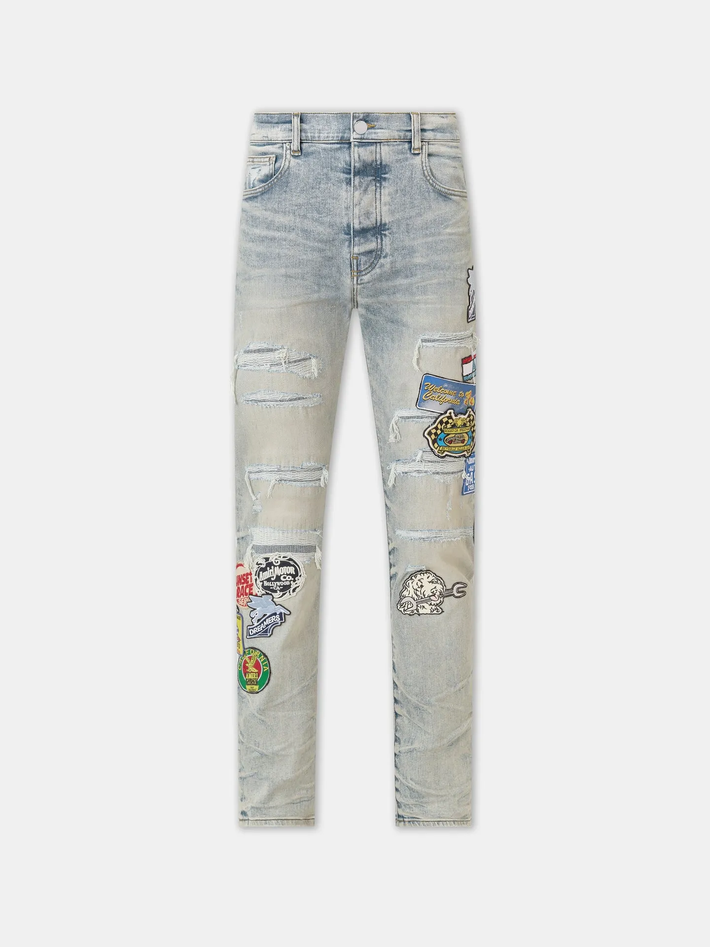 AMIRI STATION PATCH REPAIR SLIM JEAN