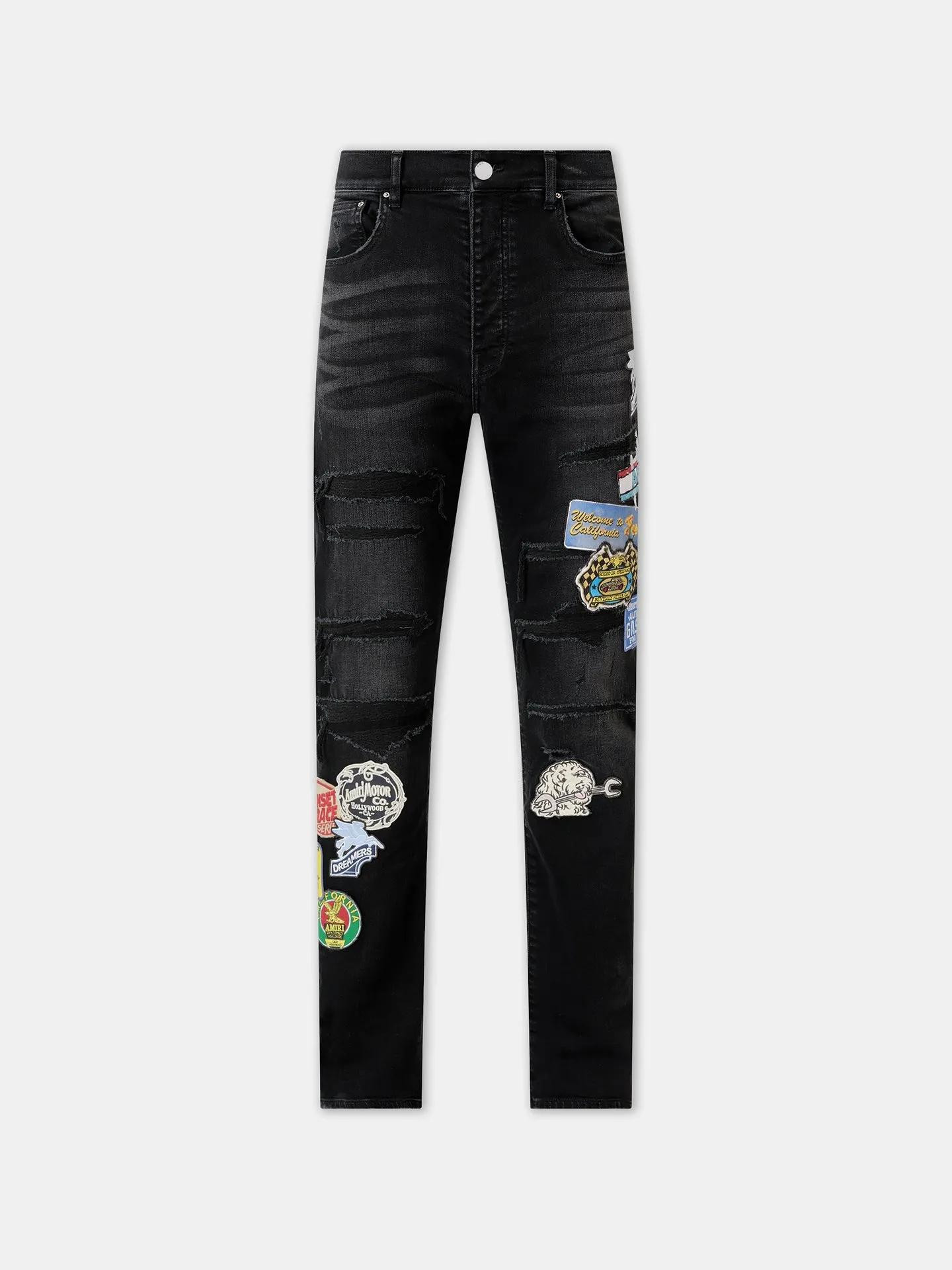 AMIRI STATION PATCH REPAIR SLIM JEAN