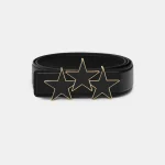three-star-4-cm-belt-black