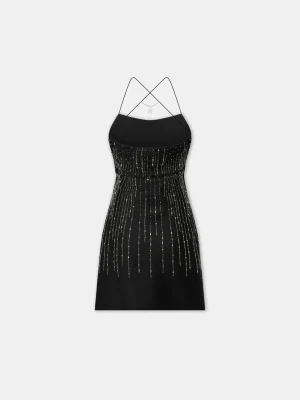 women-womens-crystal-stripe-mini-dress-black-1