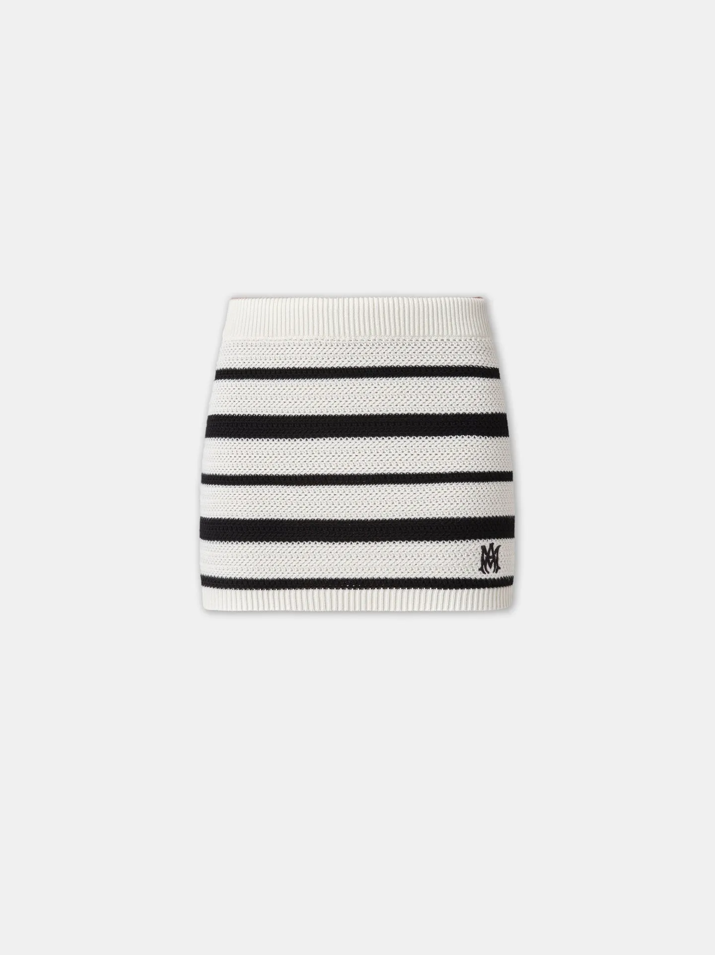 AMIRI WOMEN'S MA STRIPED MINI SKIRT