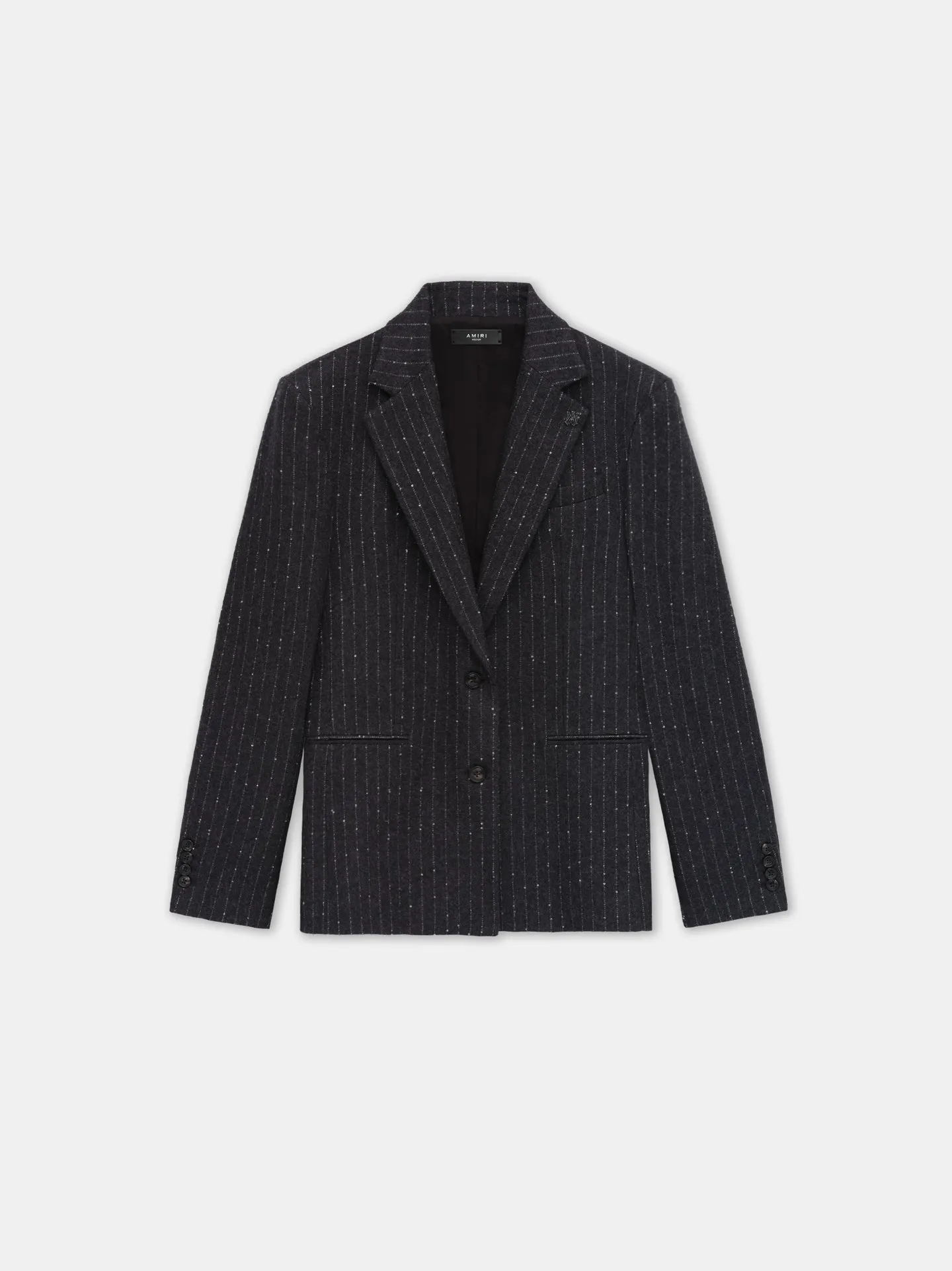 AMIRI WOMEN'S SEQUIN PINSTRIPE BLAZER