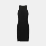 women-womens-slit-mini-dress-black