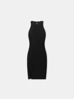 women-womens-slit-mini-dress-black