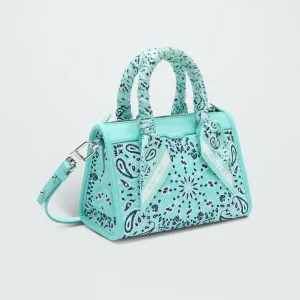 MICRO TRIANGLE BAG BLUE