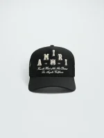 AMIRI VARSITY TRUCKER HAT