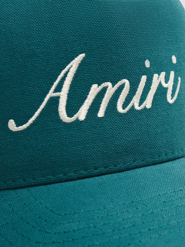 AMIRI SCRIPT TRUCKER HAT