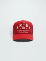 AMIRI VARSITY TRUCKER HAT