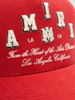 AMIRI VARSITY TRUCKER HAT