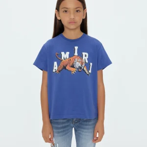 VINTAGE TIGER TEE blue