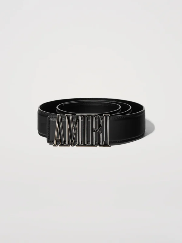 NAPPA AMIRI 4CM BELT BLACK