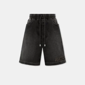 amiri-3d-5-pocket-short-vintage-black