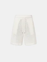 amiri-crochet-mesh-short-ivory