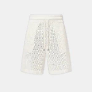 amiri-crochet-mesh-short-ivory