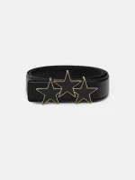three-star-4-cm-belt-black