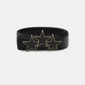 three-star-4-cm-belt-black