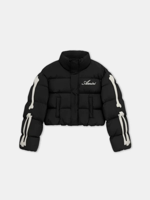 women-womens-bones-cropped-down-jacket-black