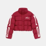 women-womens-bones-cropped-down-jacket-deep-red