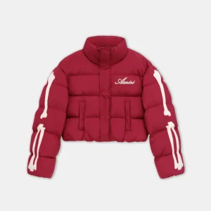 women-womens-bones-cropped-down-jacket-deep-red